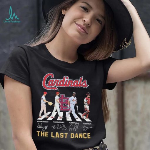 The Last Dance Cardinals Abbey Road Signatures Shirt