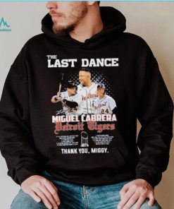 Miguel Cabrera Detroit Tigers Thank you Miggy shirt, hoodie