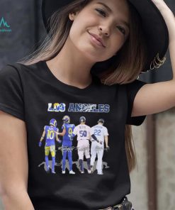 The Los Angeles Sports Team Players Signatures Shirt