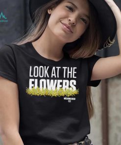 The Walking Dead Look At The Flowers Adult Short Sleeve T Shirt