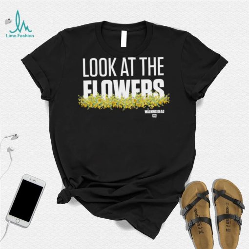 The Walking Dead Look At The Flowers Adult Short Sleeve T Shirt