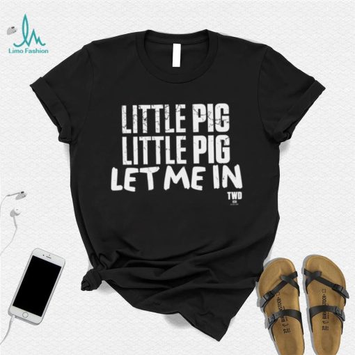 The Walking Dead Negan Little Pig Adult Short Sleeve T Shirt