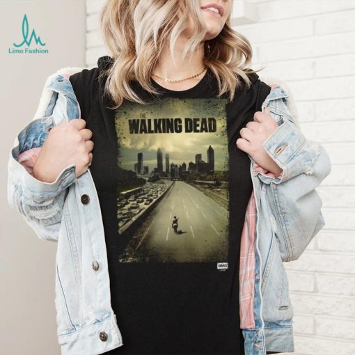 The Walking Dead Season 1 Key Art Adult Short Sleeve T Shirt