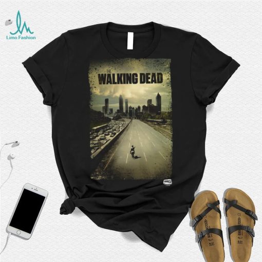 The Walking Dead Season 1 Key Art Adult Short Sleeve T Shirt