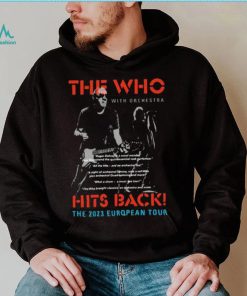 The Who Hits Back The Nelson1 2023 New Tour Shirt