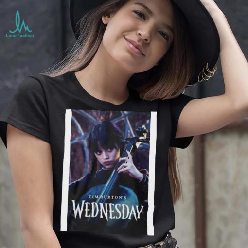 Tim Burton’s Wednesday film Netlix shirt