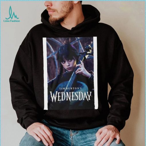 Tim Burton’s Wednesday film Netlix shirt