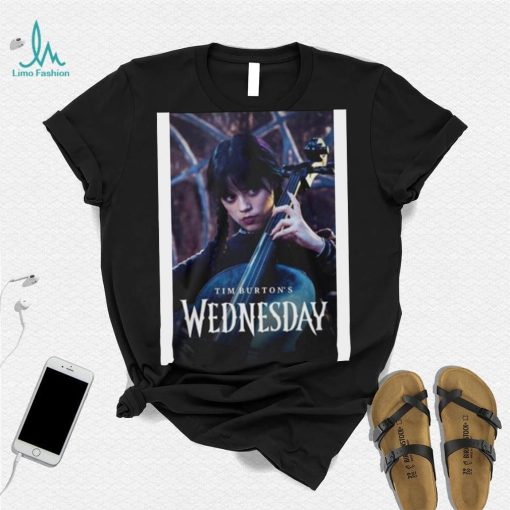 Tim Burton’s Wednesday film Netlix shirt