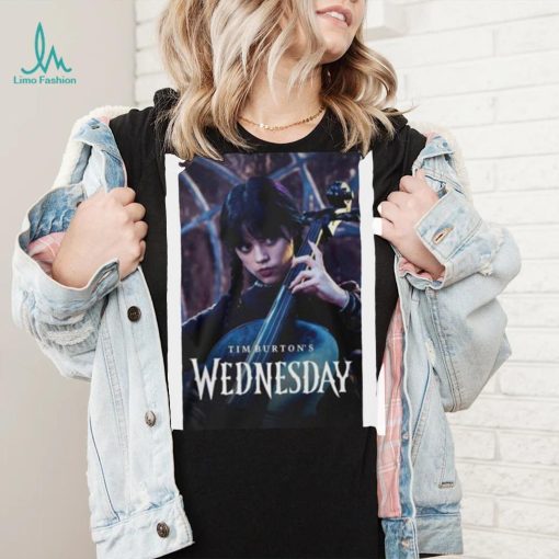 Tim Burton’s Wednesday film Netlix shirt