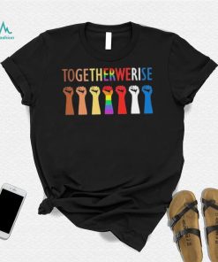 Together We Rise Unity Design Black History Shirt