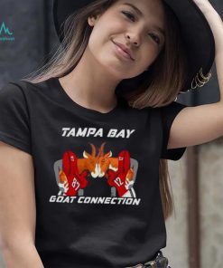 Tom Brady Tampa Bay Goat Connection shirt