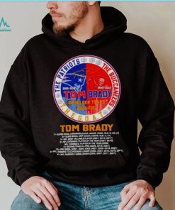 Tom Brady Half Patriots Half Buccaneers Shirt, hoodie, sweater