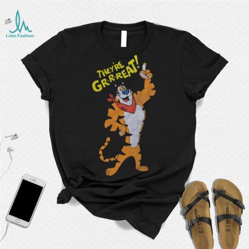 Tony the Tiger They’re Great Frosted Flakes T Shirt