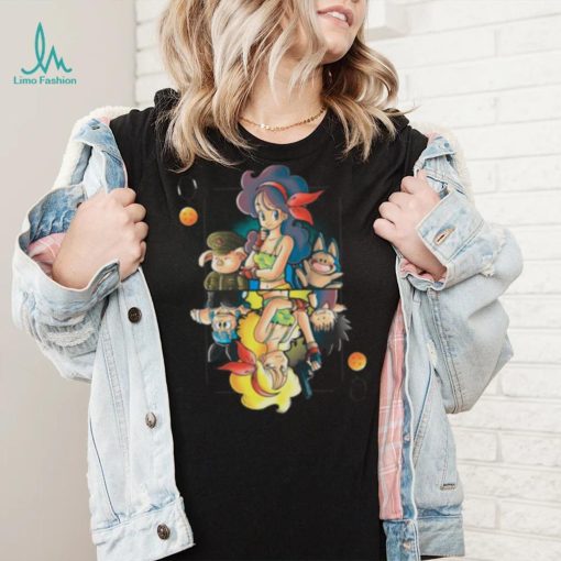 Transformer Card Bulma Goku Dragon Ball shirt