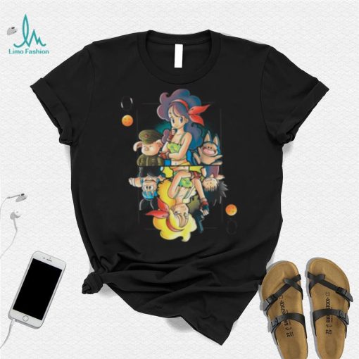 Transformer Card Bulma Goku Dragon Ball shirt