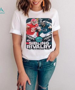 Travis Kelce Vs Jason Kelce Sibling Rivalry Shirt