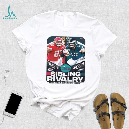 Travis Kelce Vs Jason Kelce Sibling Rivalry Shirt