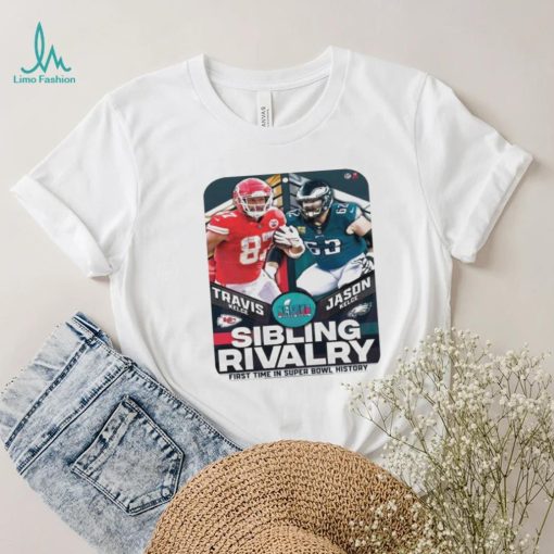 Travis Kelce Vs Jason Kelce Sibling Rivalry Shirt