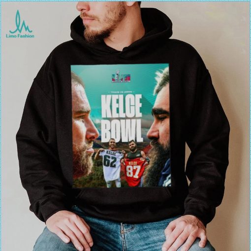 Travis Vs Jason Kelce Bowl Super Bowl LVII 2023 Shirt