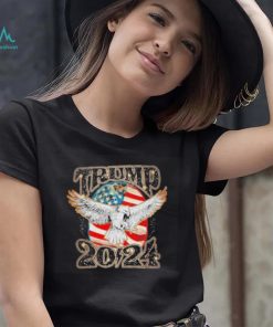 Trump 2024 Eagles America flag shirt