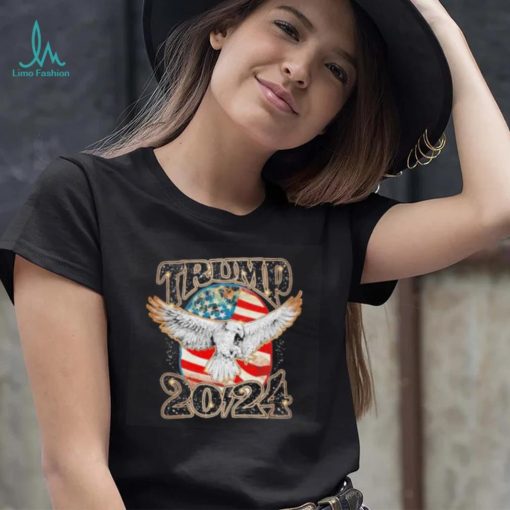 Trump 2024 Eagles America flag shirt