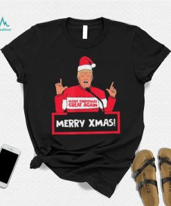 Trump Merry X Mas Make Christmas Great Again Shirt