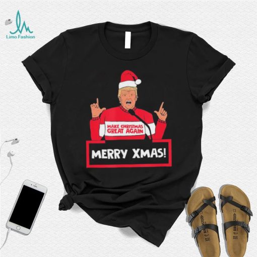 Trump Merry X Mas Make Christmas Great Again Shirt