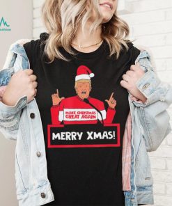 Trump Merry X Mas Make Christmas Great Again Shirt