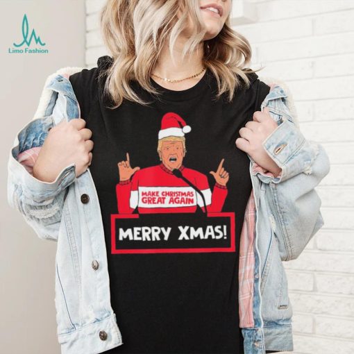 Trump Merry X Mas Make Christmas Great Again Shirt