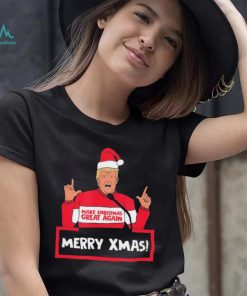 Trump Merry X Mas Make Christmas Great Again Shirt