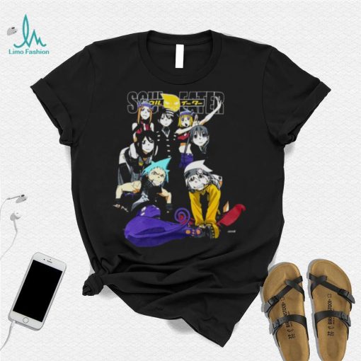 Vintage Adventure Manga Soul Eater Characters Cool Design shirt