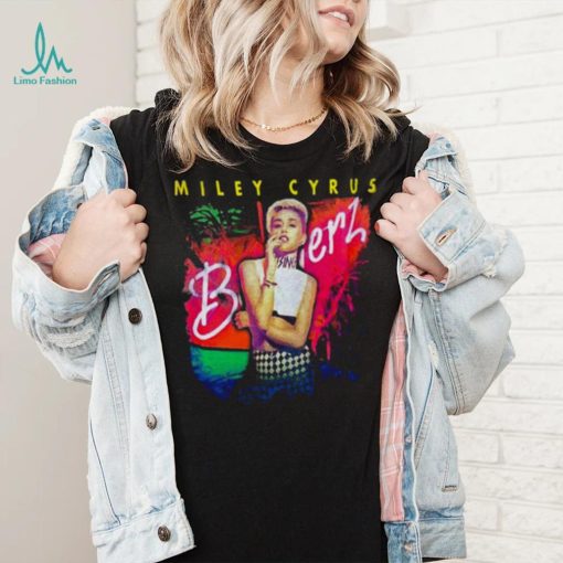 Vintage Beautiful Singer Miley Cyrus shirt