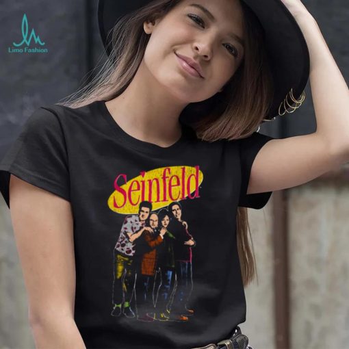 Vintage Cast Photo Seinfeld T Shirt