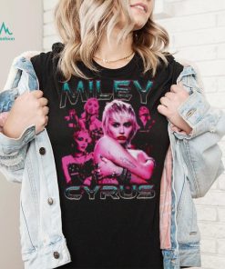 Vintage Miley Singer 90s Retro Miley Cyrus Collage shirt