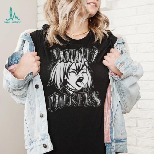 White Design Mommy Milkers shirt