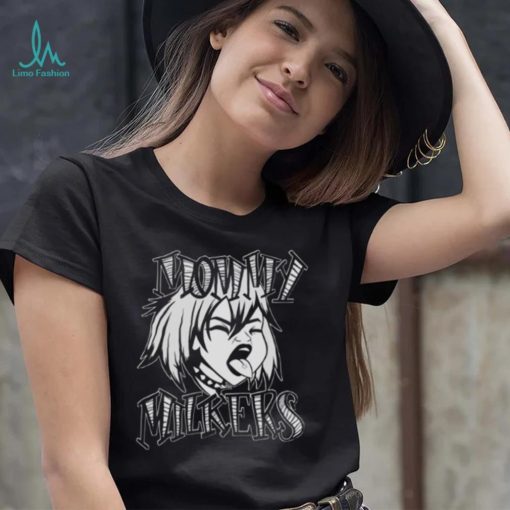 White Design Mommy Milkers shirt