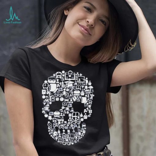 White Symbols Design High School Of Dead Shirt