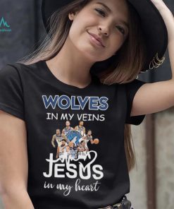 Wolves In My Veins Team Jesus In My Heart Signature Shirt