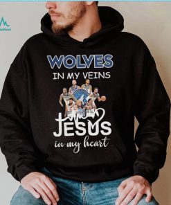 Wolves In My Veins Team Jesus In My Heart Signature Shirt