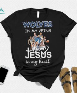 Wolves In My Veins Team Jesus In My Heart Signature Shirt