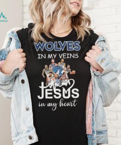 Wolves In My Veins Team Jesus In My Heart Signature Shirt