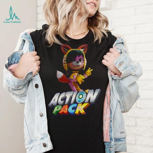 Wren’s Animal Power Action Pack shirt