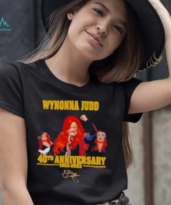 Wynonna Judd 40th anniversary 1983 2023 signature shirt