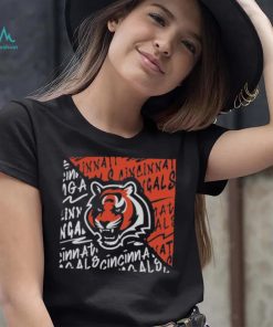 Youth Cincinnati Bengals Black Divide 2023 T Shirt
