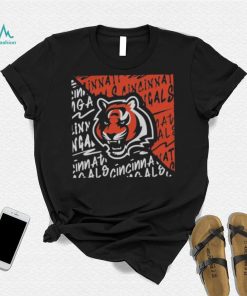 Youth Cincinnati Bengals Black Divide 2023 T Shirt