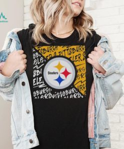 Youth Pittsburgh Steelers Black Divide 2023 T Shirt