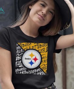 Youth Pittsburgh Steelers Black Divide 2023 T Shirt