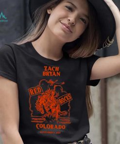 Zach Bryan Red Rocks Shirt