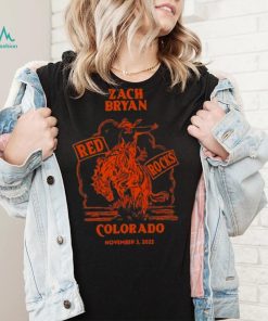 Zach Bryan Red Rocks Shirt