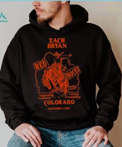 Zach Bryan Red Rocks Shirt